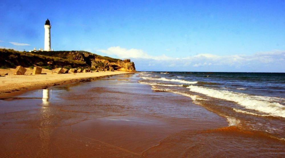Warning issued over soft sand at Lossiemouth