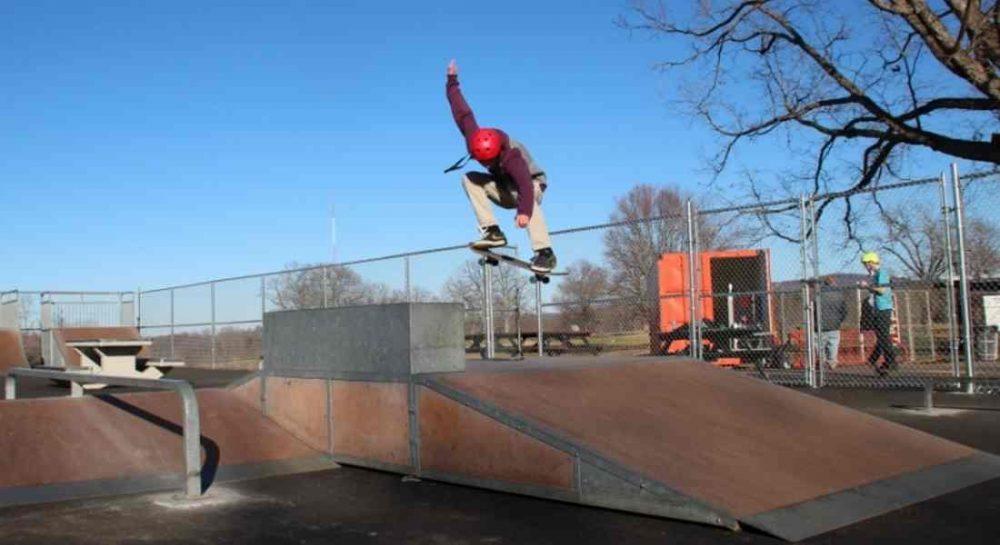 Aim to create a pop-up skate park in Forres.