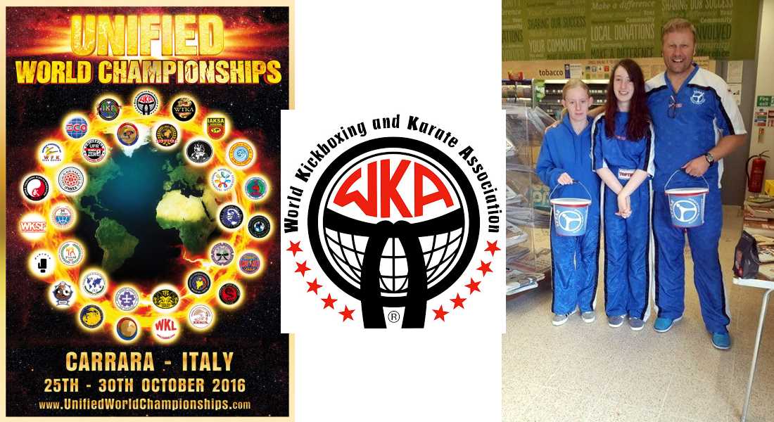 Lossiemouth pair are part of the Scotland team at the WKA World Championships in Italy this month.