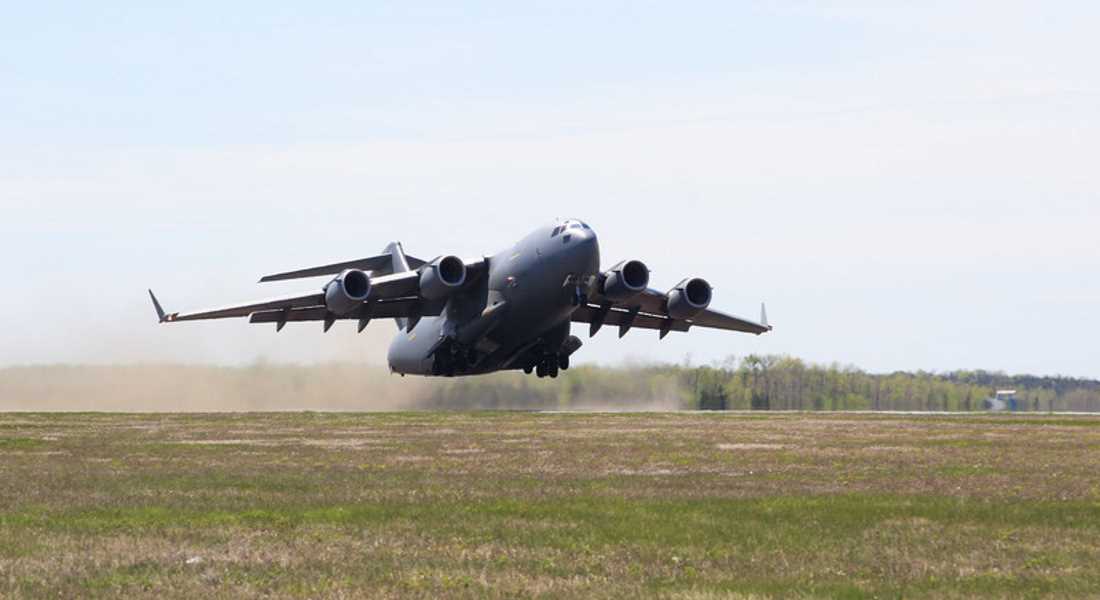 C17 flights have been transporting nuclear waste through RAF Lossiemouth.