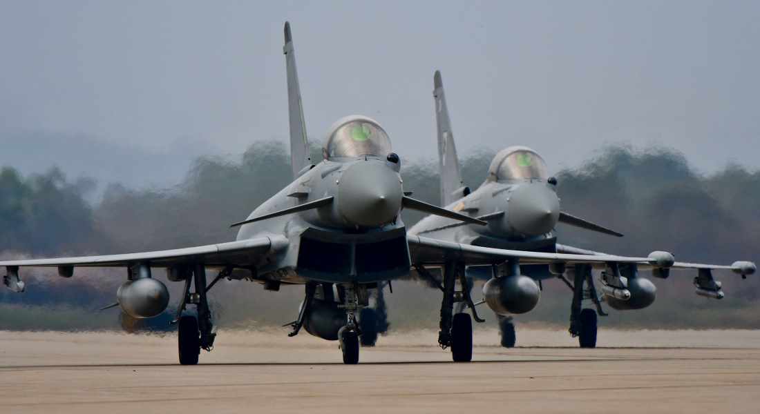 Moray Typhoons are operating with the Korean and US air forces.